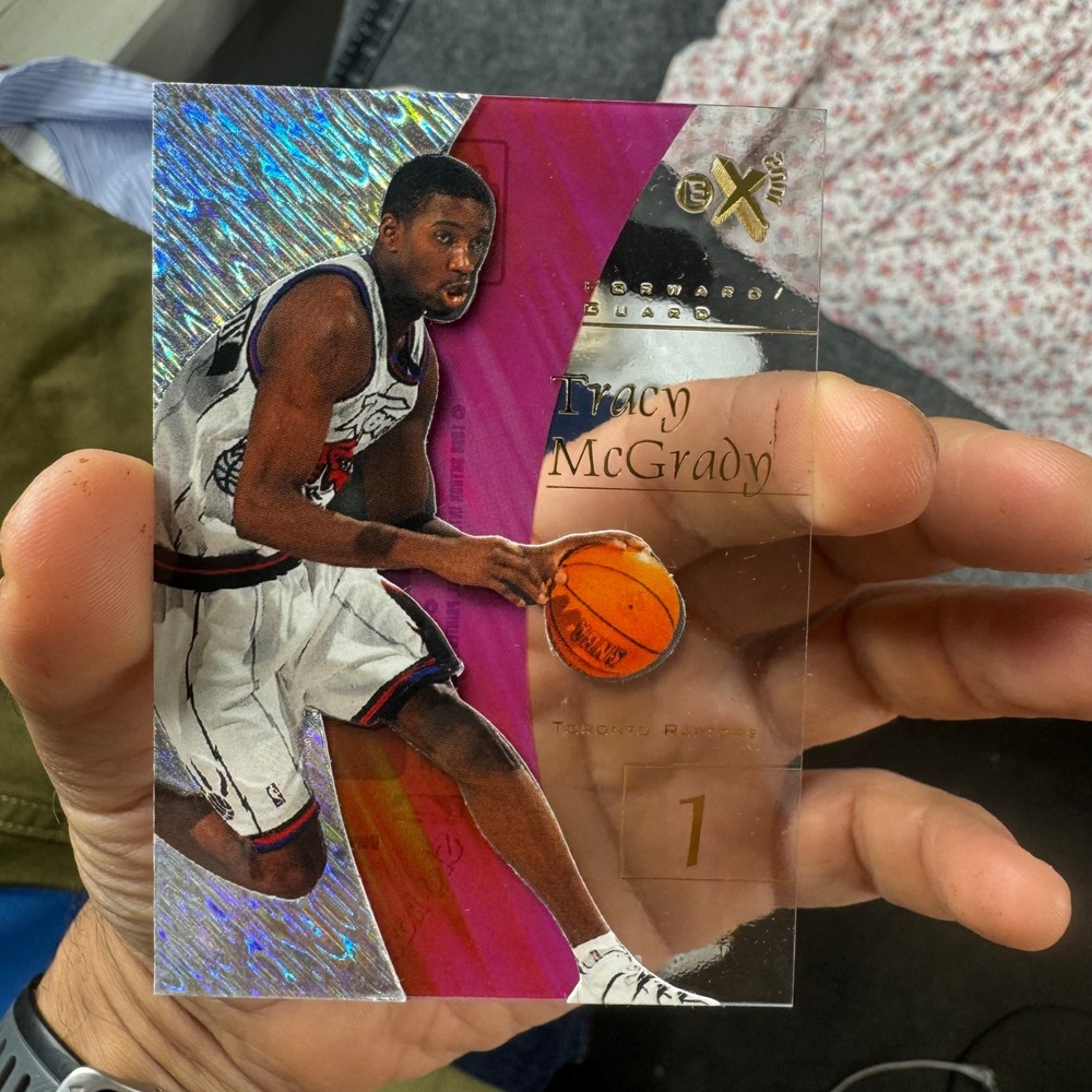 Skybox,Basketball Card,Mens,OS Tracy McGrady 1997-98 E-X2001 Rookie Raptors
